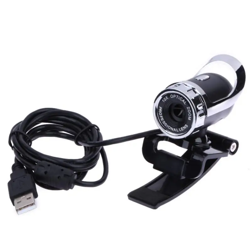

HD 12.0M Pixels USB Webcam 360 Degree MIC Clip-on Camera Computer Webcam Built-in Microphone For Online Teaching Live Stream