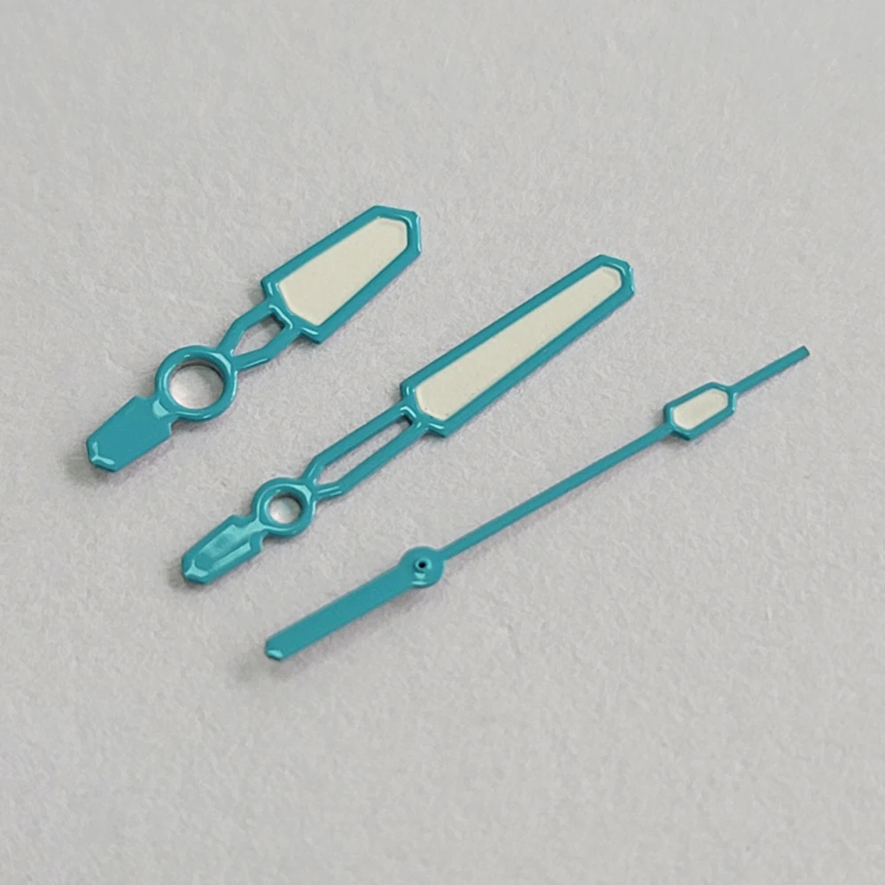 The New Modified Watch Hands Accessory Candy Green Luminescent Watch Hands Fit The Japanese NH35 NH36 4R Movement