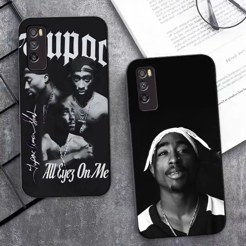 

Rap Singer Tupac Shakur Phone Case for Huawei Mate 20 10 9 40 30 lite pro X Nova 2 3i 7se