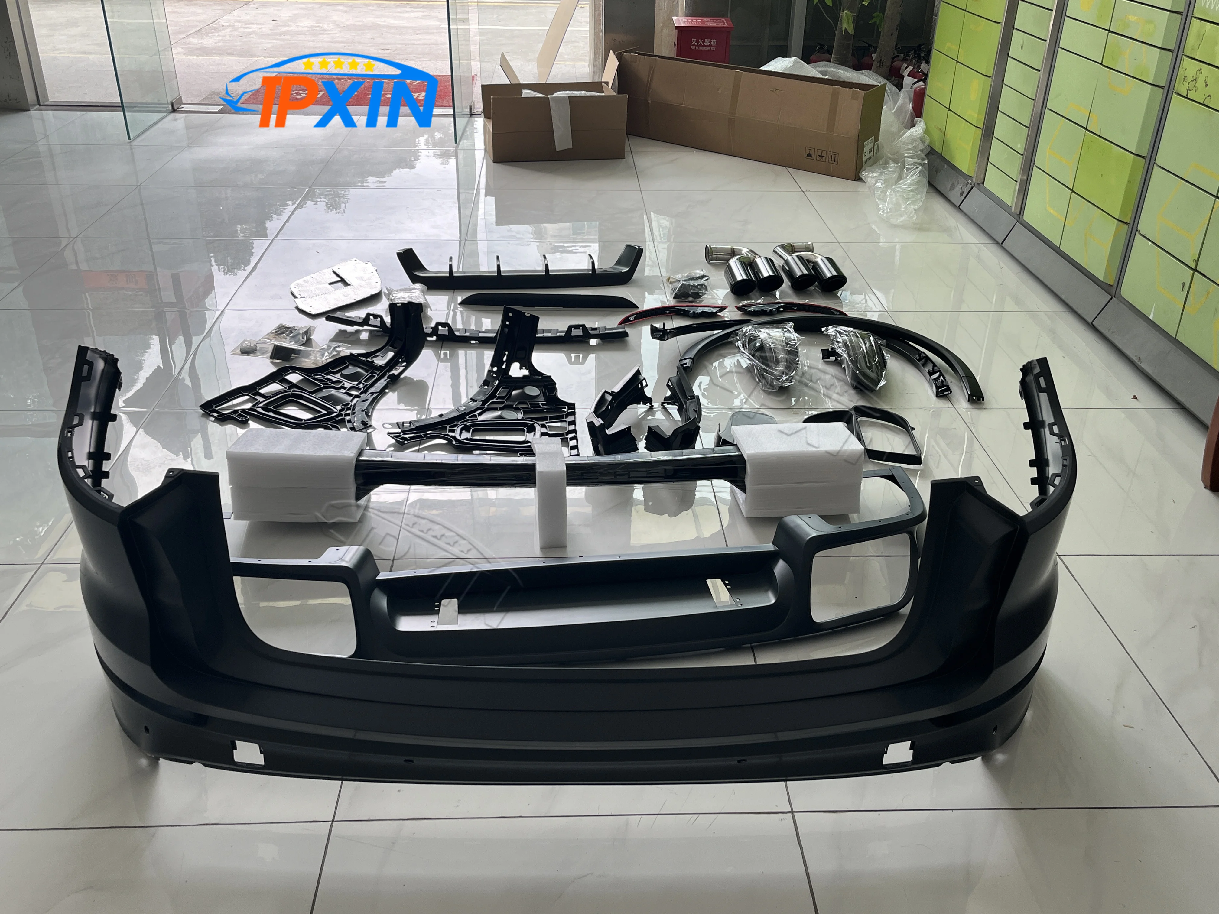 Обновленные КОМПЛЕКТЫ КУЗОВОВ турбо-стиля задний фонарь для Porsche Cayenne 958 1 2 2011-2017