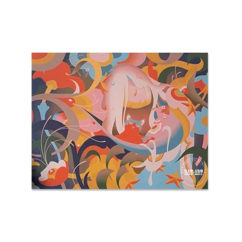 Абстрактная картина маслом MYT