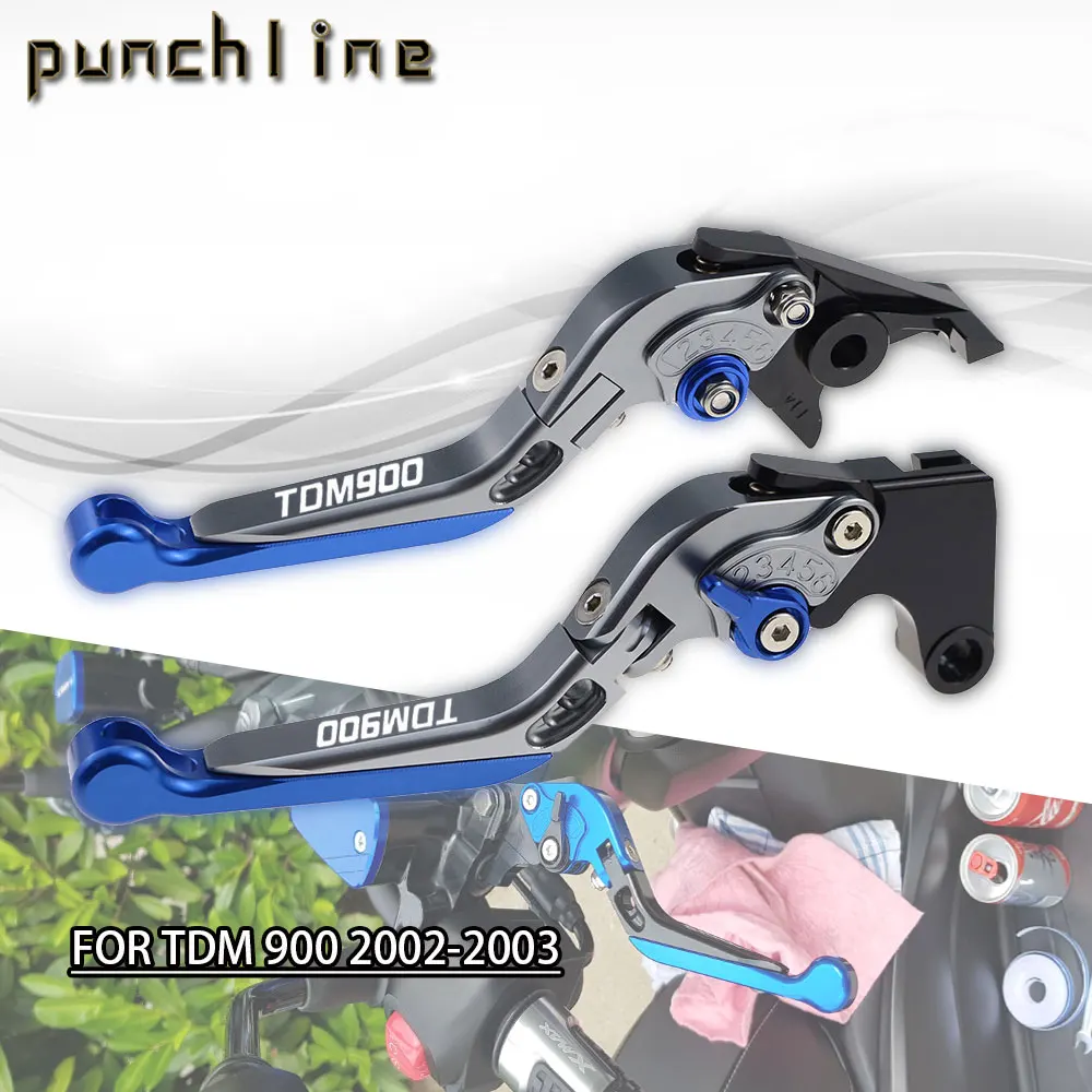 

Fit For TDM 900 2002-2003 Folding Extendable Brake Clutch Levers TDM900 TDM-900 Motorcycle CNC Accessories Adjustable Handle Set