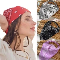 ladies sweet cashew turban headband elastic elastic band simple fashion ladies triangle hair accessories