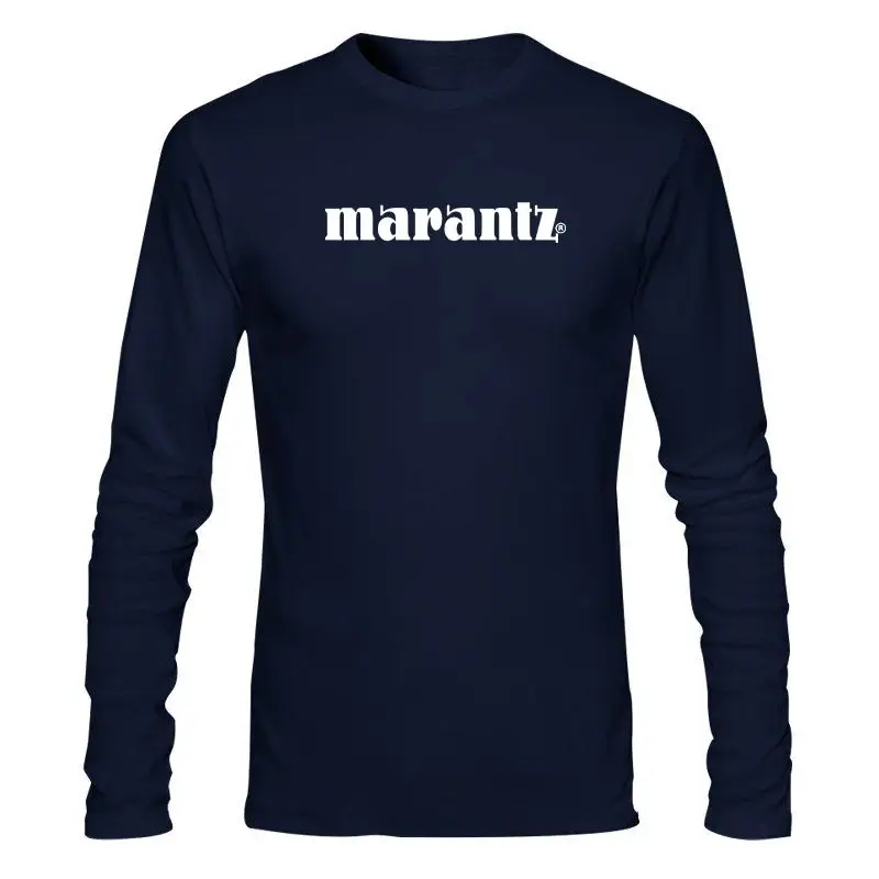 Мужская одежда новинка мужская футболка MARANTZ с логотипом аудиоресивера размеры S-