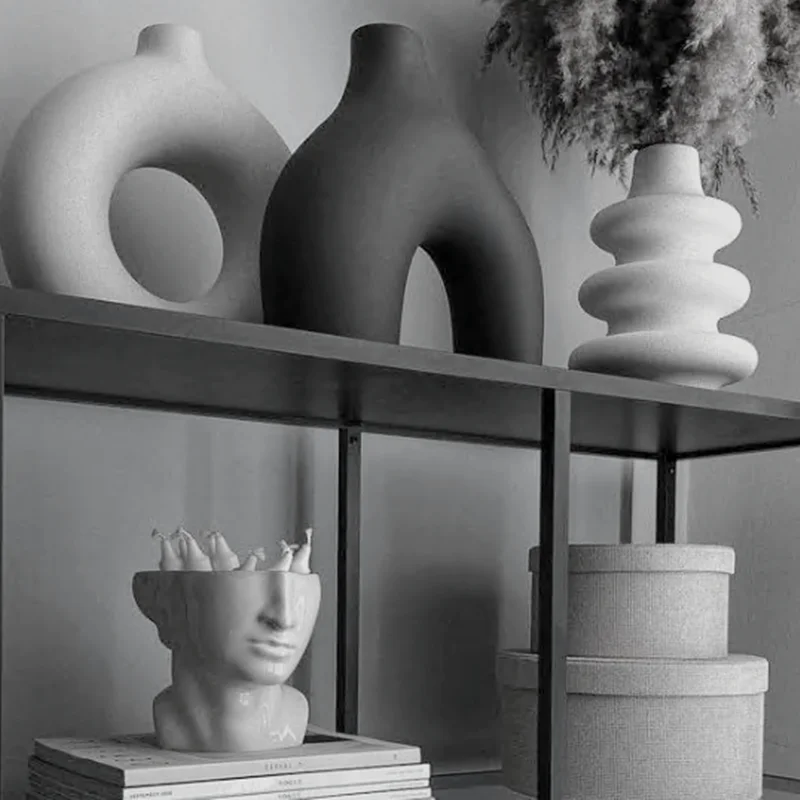 Купить Уникальная арка для изготовления бетонного цемента, пластыря, смолы Monijeste, скрученный U-образный цветочный горшок