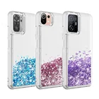 Противоударный чехол с жидким песком для Xiaomi 11 Lite 5G NE 11i 9T 10T 11T Pro, мягкий Блестящий силиконовый чехол для Redmi Note 10 Pro 10S