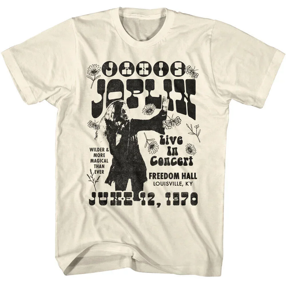 Футболка Janis Joplin с коротким рукавом, полный размерный ряд от S до 5XL (art.: 3920d9b9ddeda) - 3920d9b9ddeda
