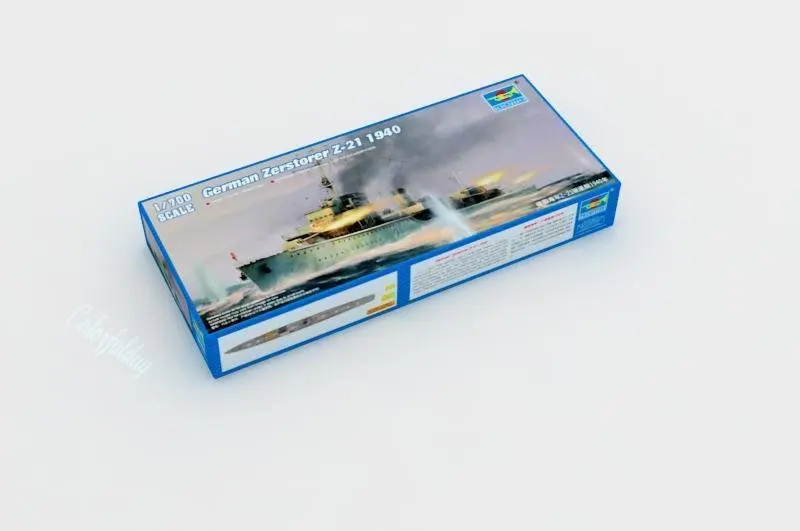 

Trumpeter 1/700 05792 немецкий Zerstorer Z-21 1940