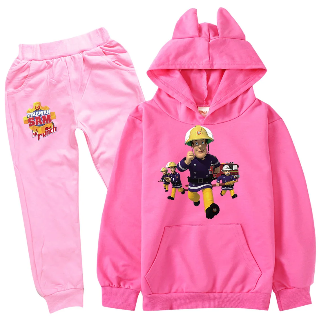 Комплект одежды Fireman Sam для маленьких мальчиков Детский костюм на день рождения