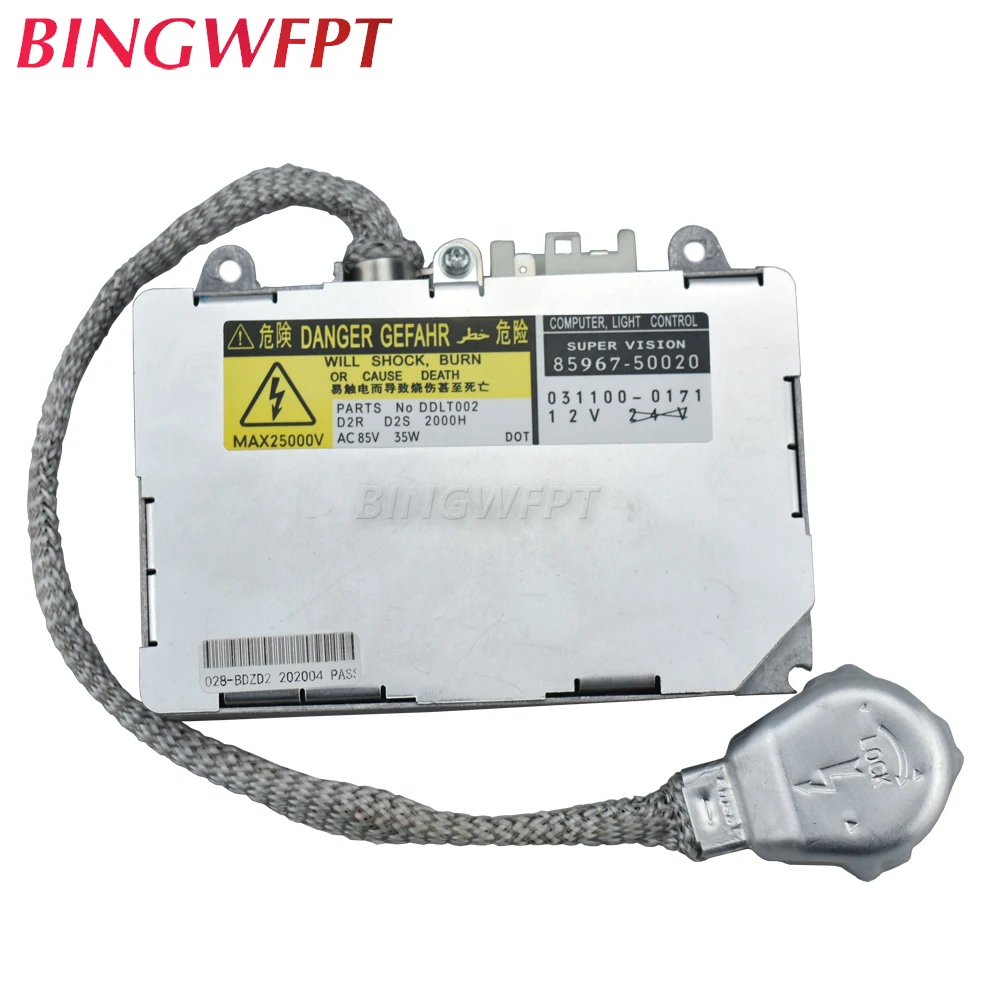 

NEW D2S D2R Xenon HID Ballast Computer Light Control Module OEM 85967-50020 8596750020 DDLT002 DDLT002 For Toyota Lexus Mazda