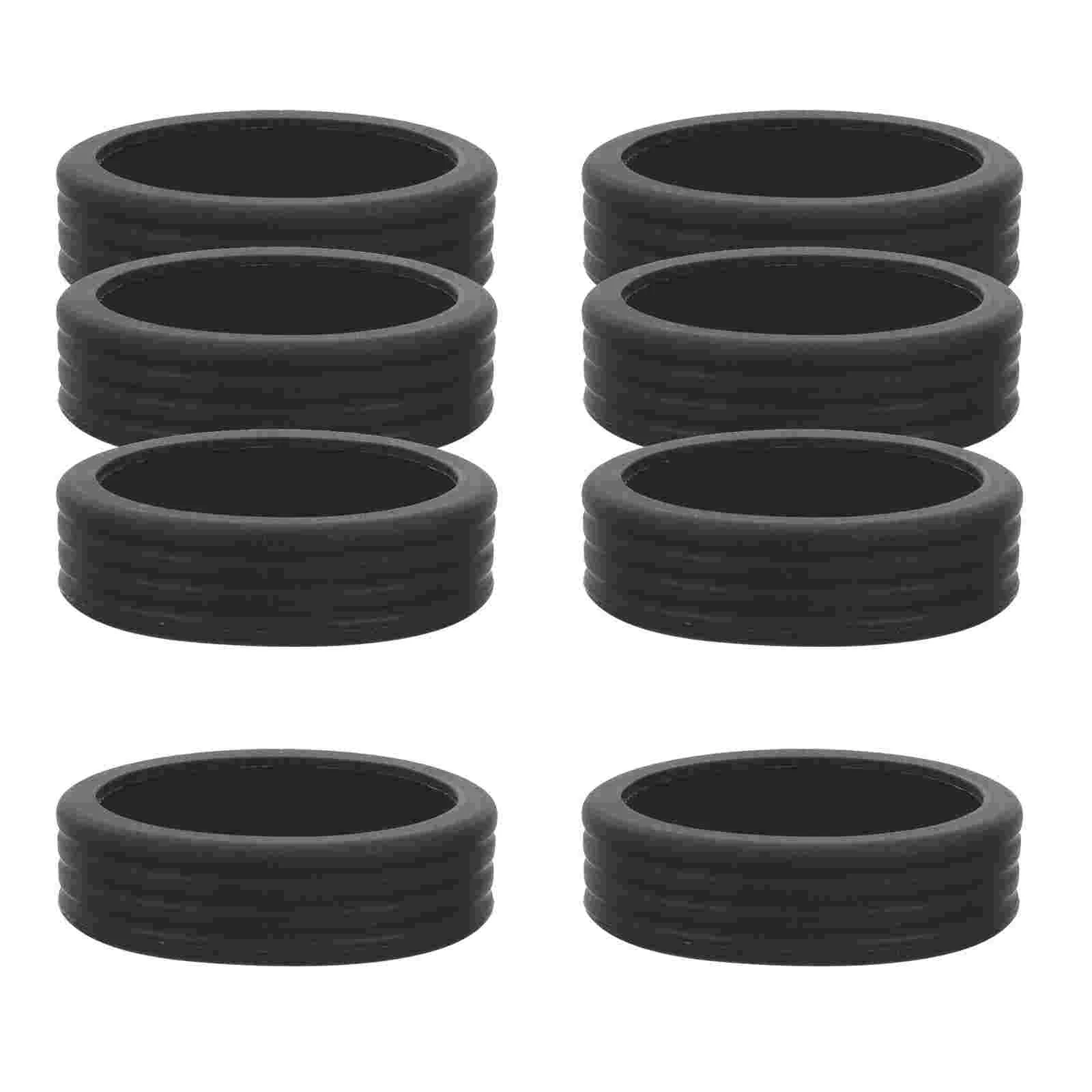 

8pcs Travel Luggage Caster Covers Suitcase Caster Wheel Covers Luggage Wheel Protection Covers
