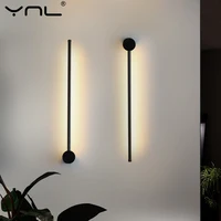 Long LED Wall Lamp Sconce Decoration Indoor Light 85-265v Interior Wall Light For Home Bedroom Night Lamp Bathroom Diy Adjust