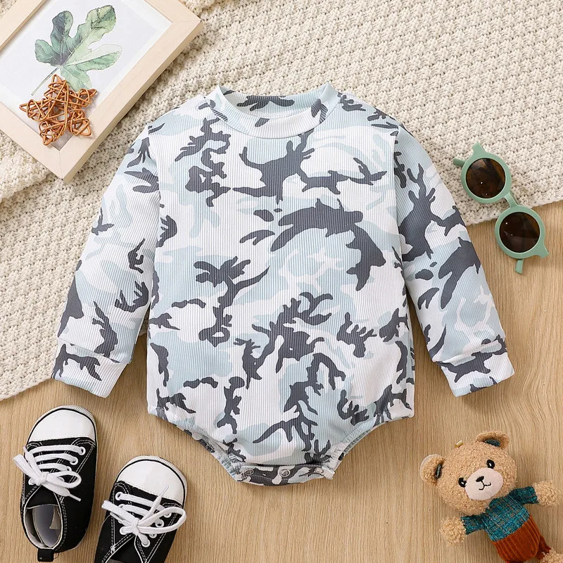 

Детское боди с круглым вырезом и длинным рукавом, на осень/зиму