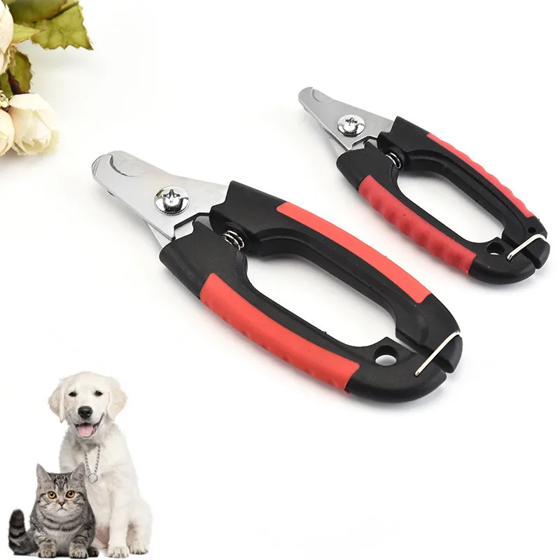 

New Dog Nail Nailclipper Stainless Steel Pet Nail Clipper Professional Nailclipper Cat Scissors Cutters 1 Pcs