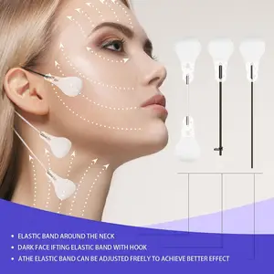 Imported 60Pcs Invisible Face Stickers Neck Eye Double Chin Lift V Shape Refill Tapes Thin Makeup Facelifting