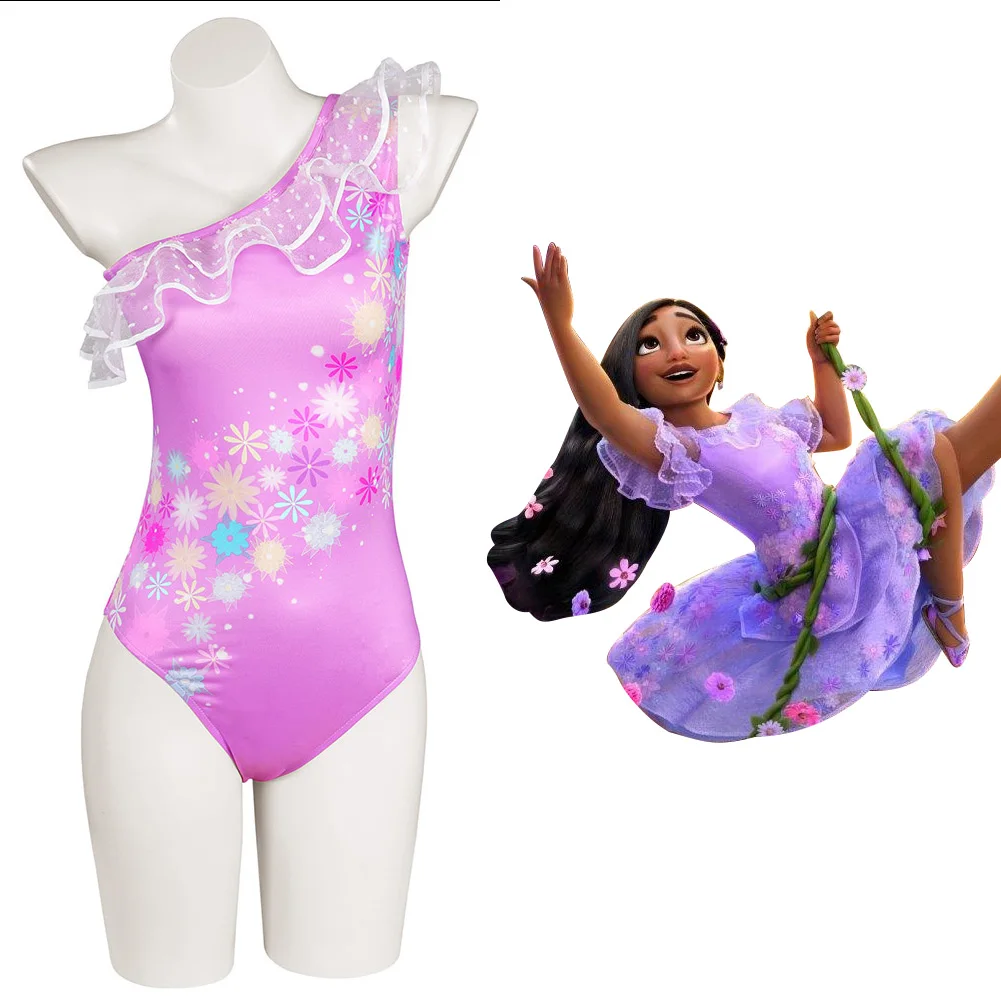 

Isabela Madrigal Cosplay Costume Swimwear Swimsuit Outfits Dress Halloween Carnival Suit