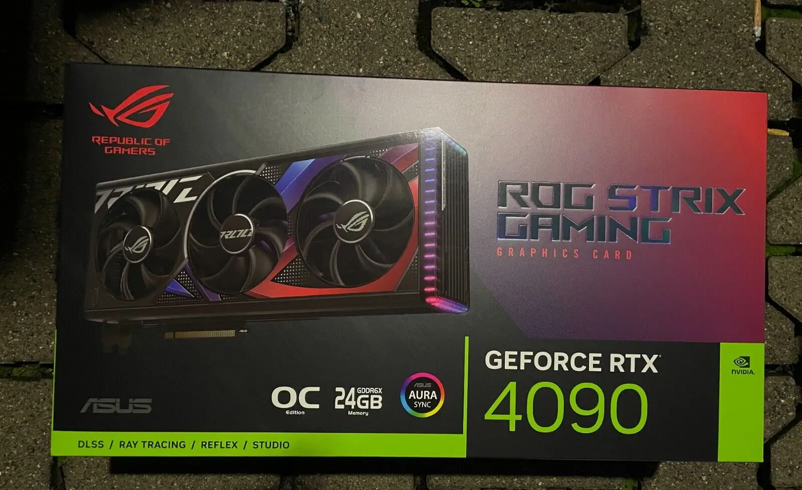 

Buy 2 get 1 free ASUS Vidia GeForce ROG STRIX RTX4090 GAMING OC Edition 24GB GDDR6X