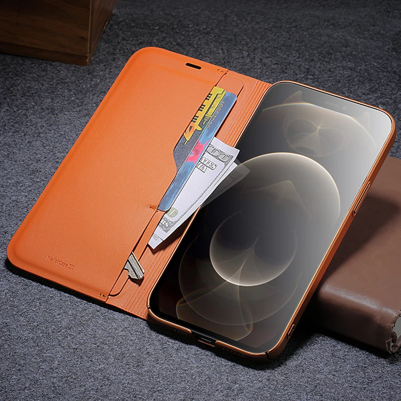 For Iphone 13 Pro Max Case 6.7 X-level Pu Leather Wallet Phone Case With Stand Function For Iphone13 Pro 6.1 For Iphone13 Mini