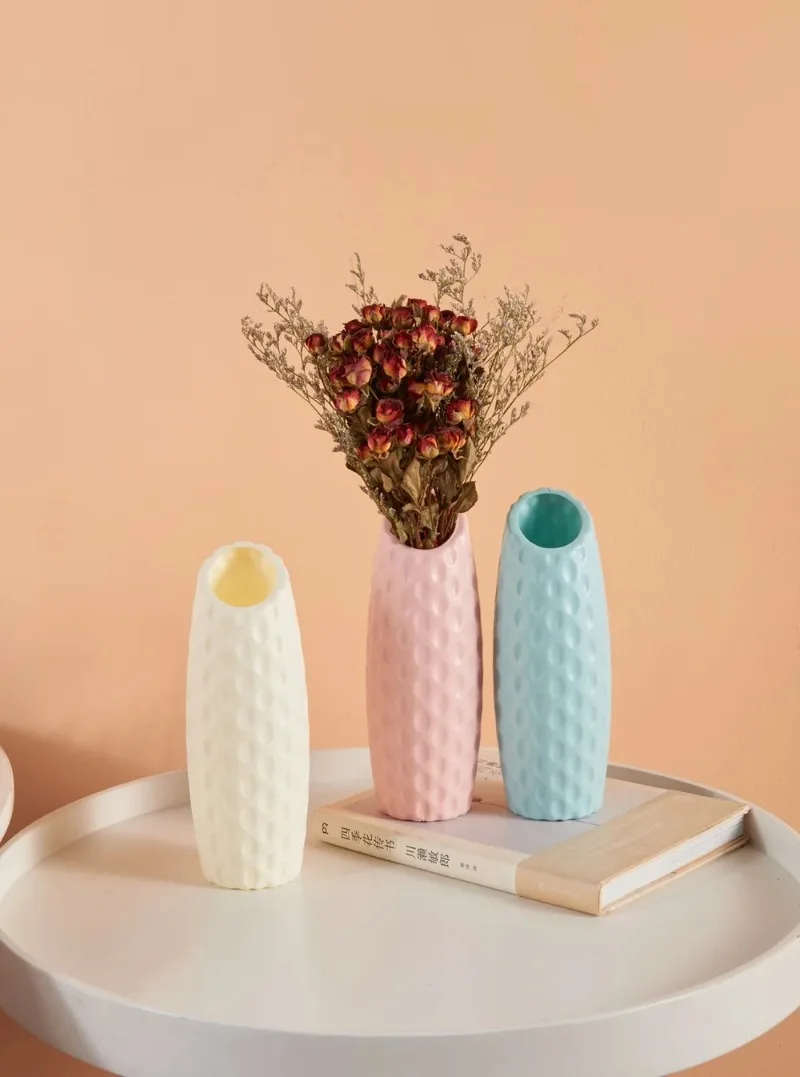 Nordic Small Ваза для свежих сухих цветов простая современная домашняя Цветочная