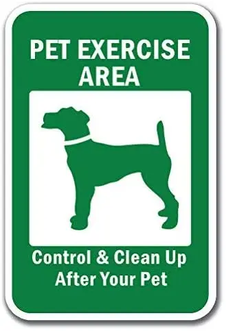 Контроль зоны упражнений для домашних животных и очистка после вашего питомца