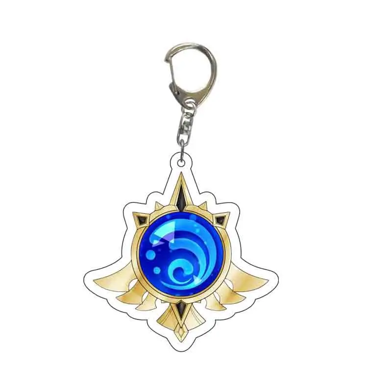 

Anime Genshin Impact Kunikuzushi Morax Kaeya Xiao Hu Tao Tartaglia Acrylic Keychain Badge Cartoon Cosplay Pendant Accessories