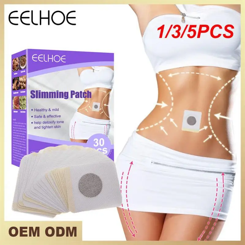 

1/3/5 шт., пластырь для похудения