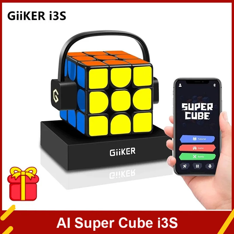 Оригинальная новейшая обновленная версия Giiker i3s интеллектуальный супер куб с ии