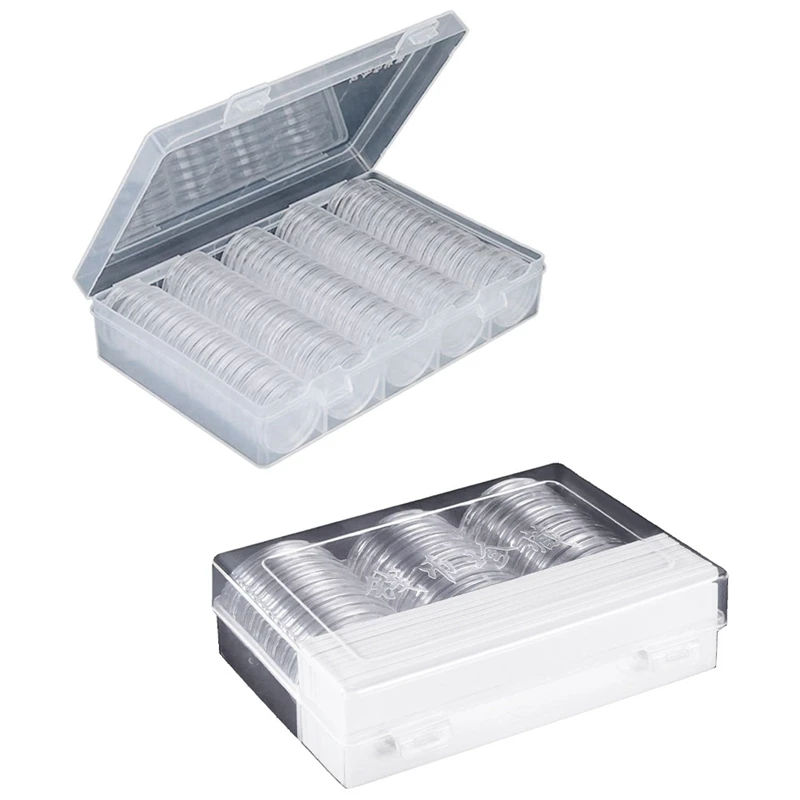 

260 шт., держатель и Защитная Прокладка для монет, коллекционные принадлежности для монет, 200 шт. 30 мм и 60 шт. 46 мм