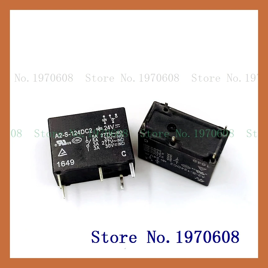 A2-S-124DC2 24V DIP-5 5A HF33F-024 ZS3