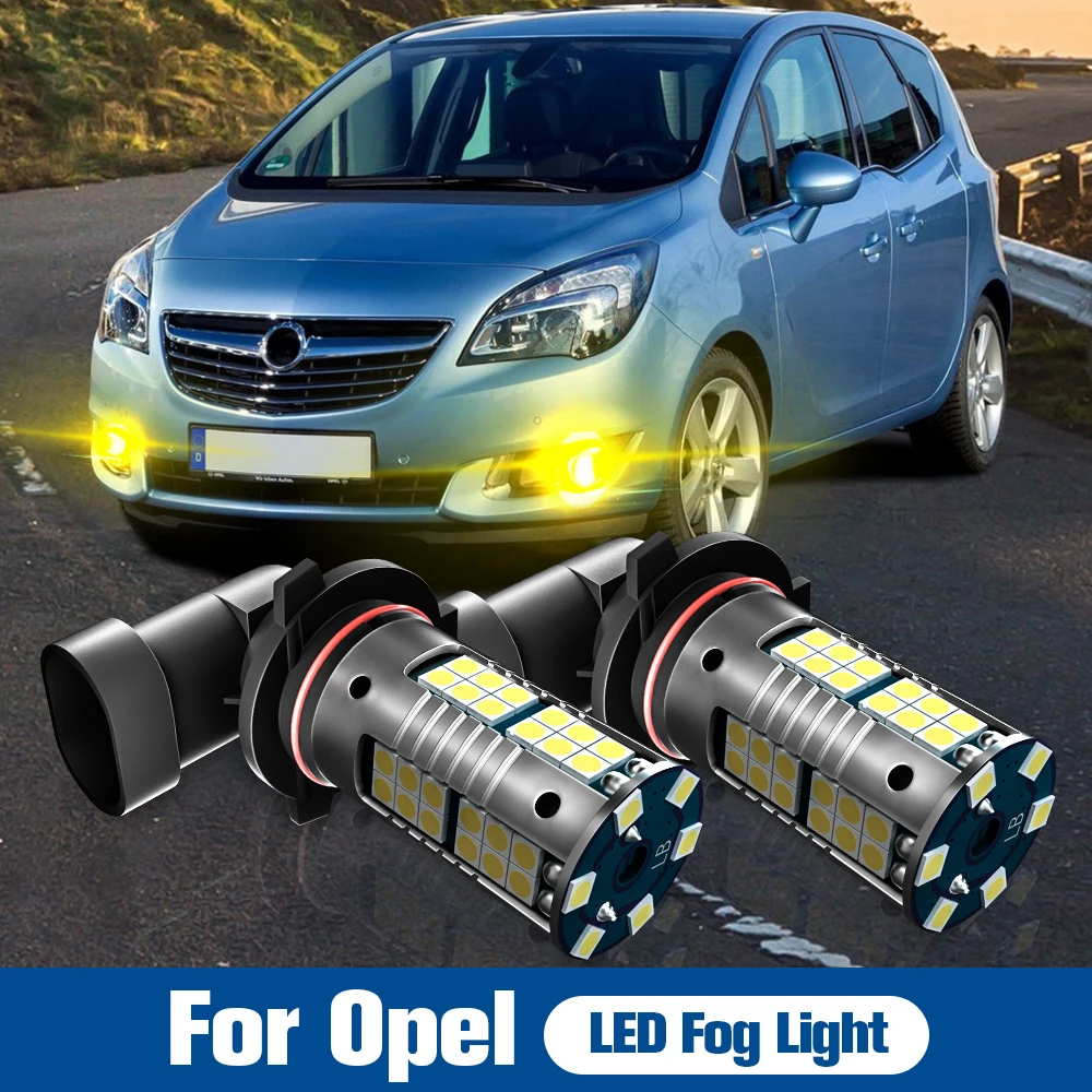 

2pcs LED Fog Light Blub Lamp H10 9145 Canbus No Error For Opel Corsa E 2014-2019 Insignia A 2008-2017 Meriva B 2010-2017