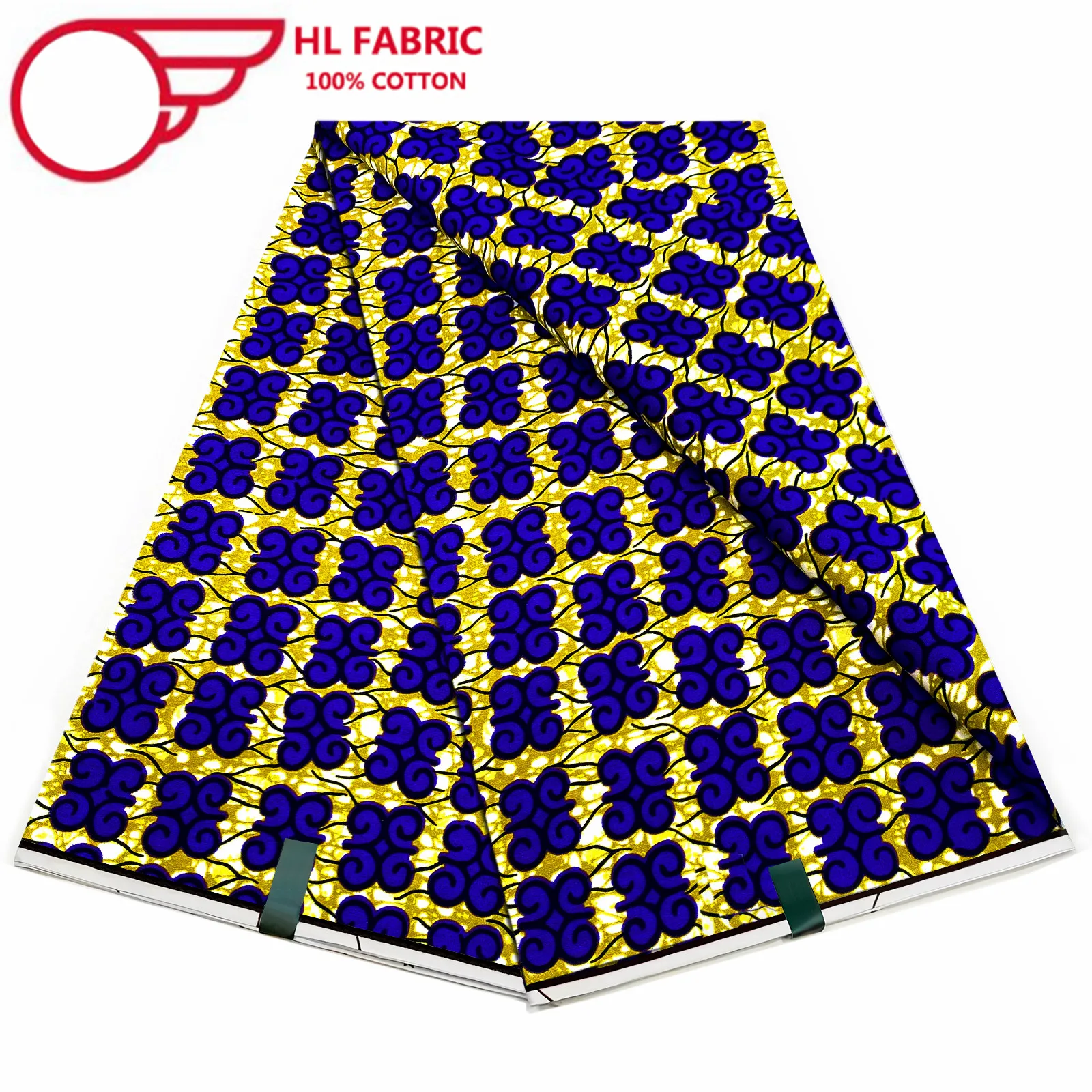 Настоящий воск 100% хлопок африканская восковая ткань нигерийская Анкара принты