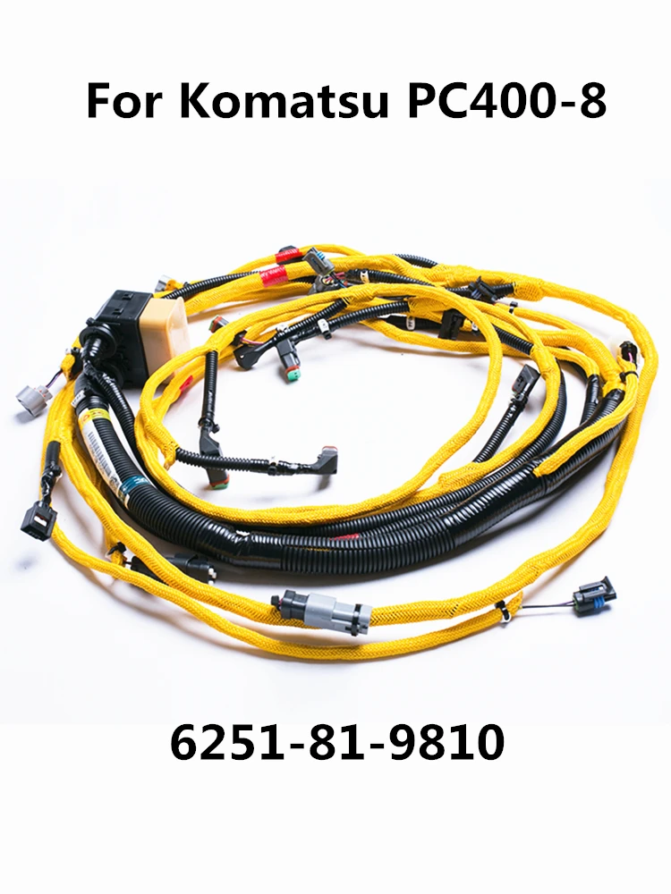 Для экскаватора Komatsu PC400-8 X21-126-3768TS жгут проводов всего автомобиля 6251-81-9810 линия двигателя (art.: 3920cd008fb47) - 3920cd008fb47
