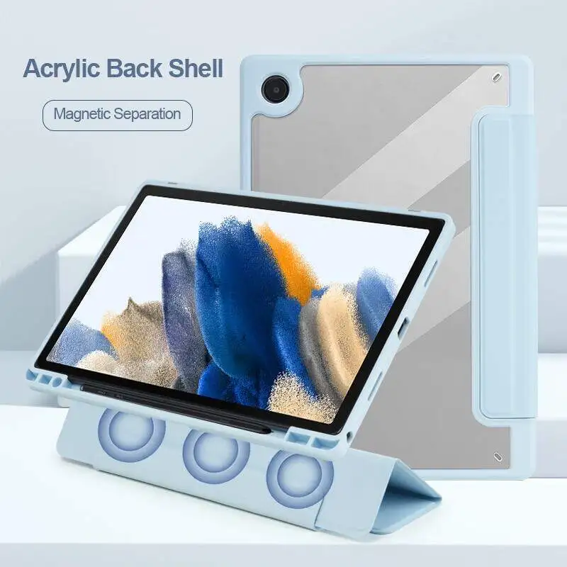 

Detachable Magnetic Smart Case for OPPO Pad Air 10.36 Case with Pencil Holder Casing for OPPO Pad 11 Realme Pad Mini 8.7 Cover