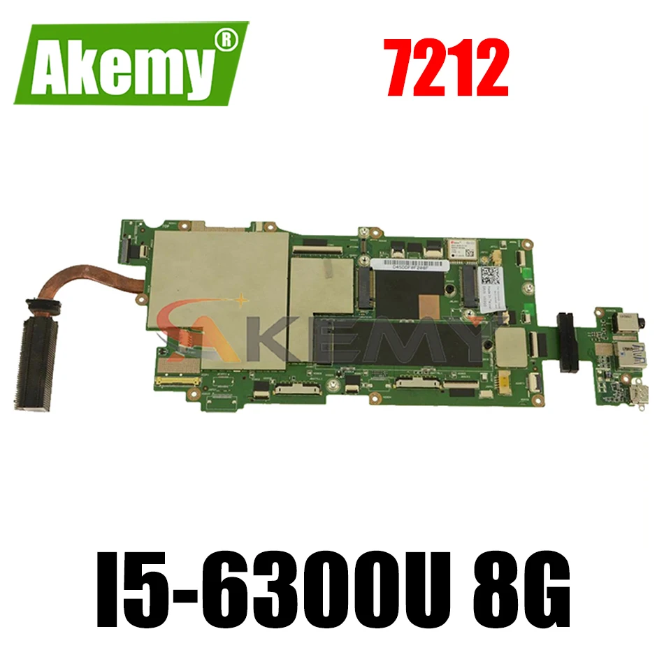 

I5-6300U 8G для DELL12 Rugged 7212 материнская плата TW-040Y7G 040Y7G 40Y7G материнская плата 100% протестирована