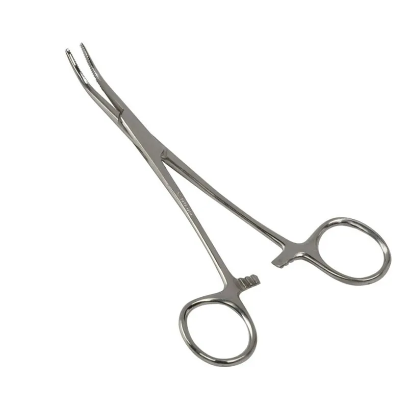 

Hemostat Locking 1pcs Hemostatic Forceps Clamps Fishing Tip Steel Stainless Forceps Tool Forceps Curved/straight Pliers Surgical