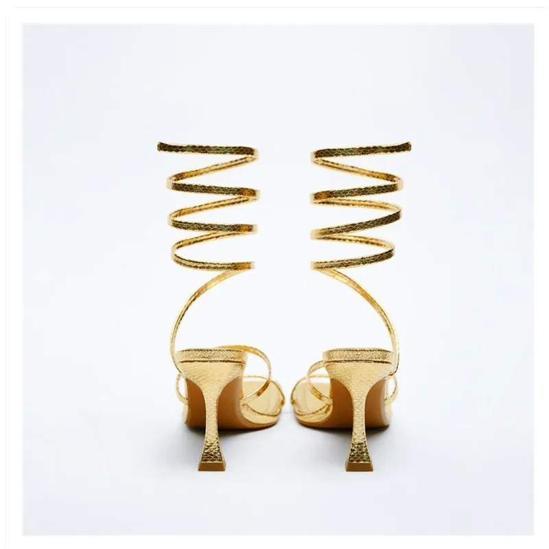 Twine Lace-up Sandals New Style Women Heels Shoes Fashion Shoes for Women Light Luxury Shoes Sandals Women 2022 High Heels Shoes