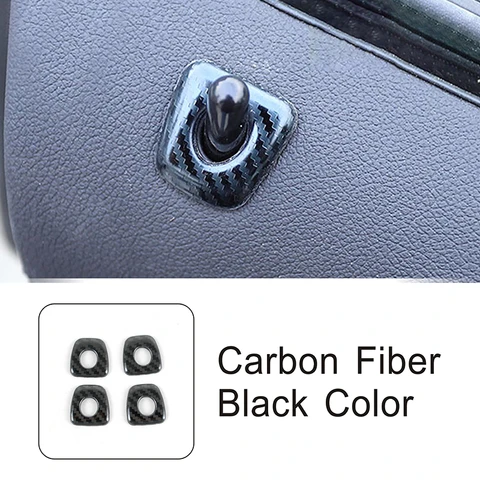 Автомобильные двери, защелка, подъемный штифт, рамка, внутренний болт, украшение, карбоновая текстура, накладка для BMW X5 E70 X6 E71 2009-2013, аксессуары