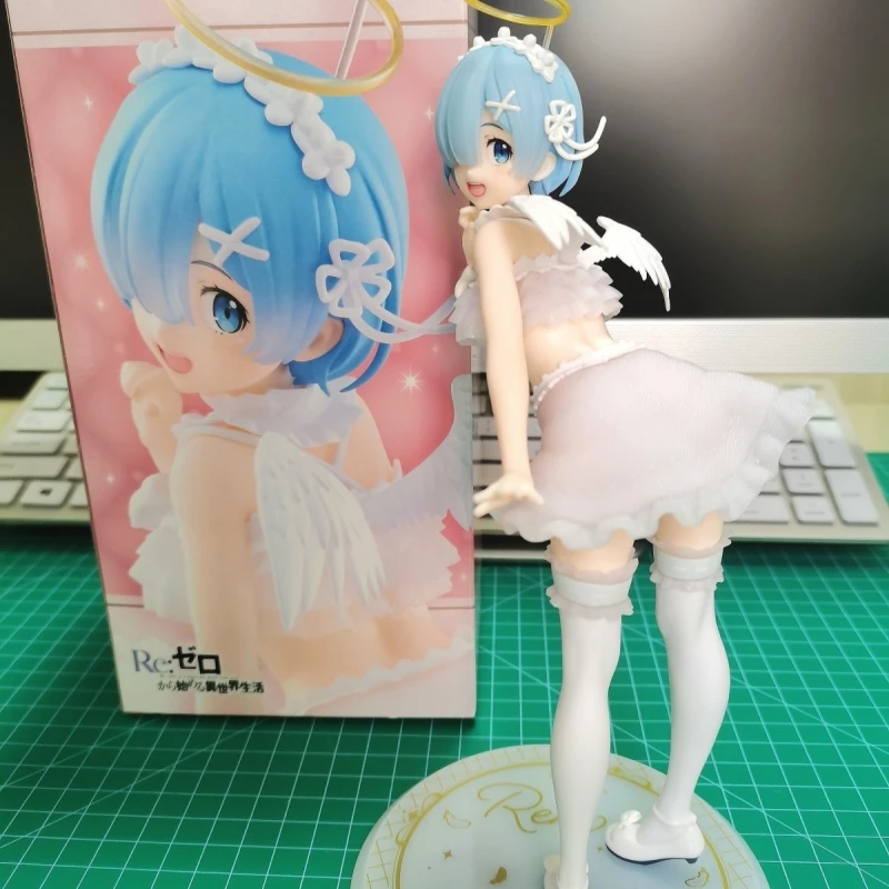 Фото Оригинальная коллекционная модель Taito Re:Zero - Жизнь в другом мире с нуля, Рем, 23 см, коллекционные игрушки, ценные фигурки, подарок, в наличии №5