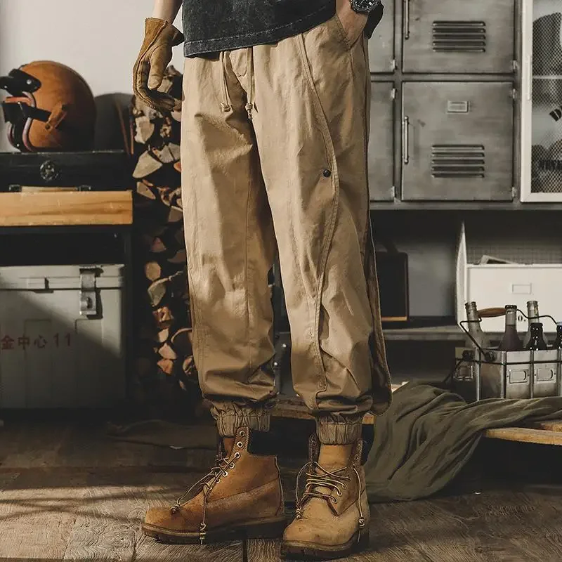 Штаны-карго HOUZHOU Techwear мужские черные брюки-карго винтажные рандомные