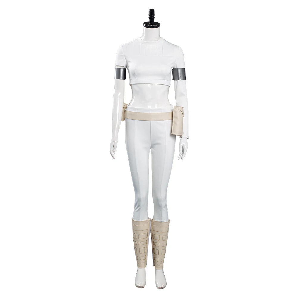 Взрослые дети Padme Amidala костюмы для косплея Хэллоуин Карнавальный Костюм |
