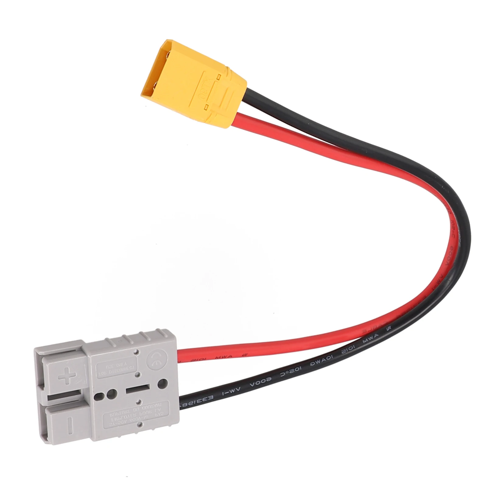 1 шт. 50 А 600 В 30 см 10AWG кабель-адаптер разъемы питания для Anderson к XT90 солнечная панель