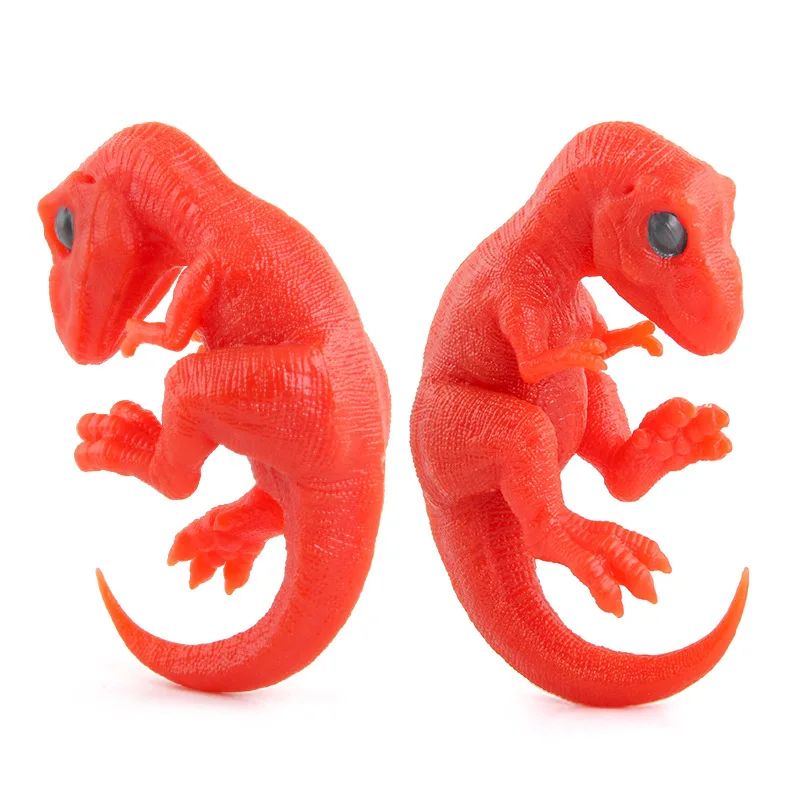 

The New Simulation Dinosaur Cub Velociraptor Model Ornaments Change Color When Exposed To Water Novel Children's Cognition