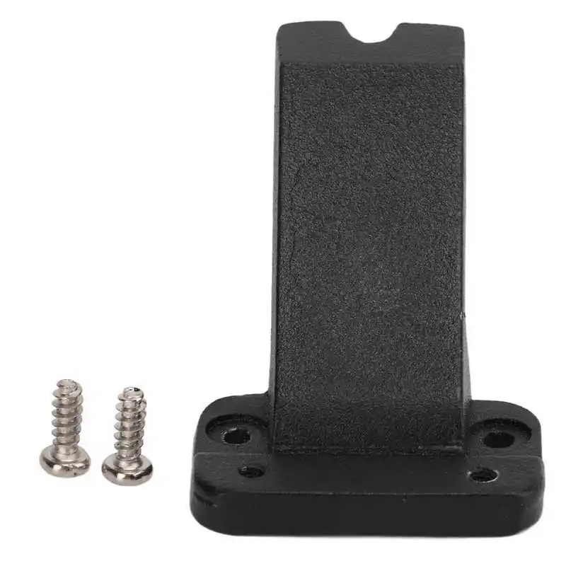 

Scooter Mudguard Bracket Black Aluminum Alloy Durable Scooter Tail Light Block Base with Screws for PRO2