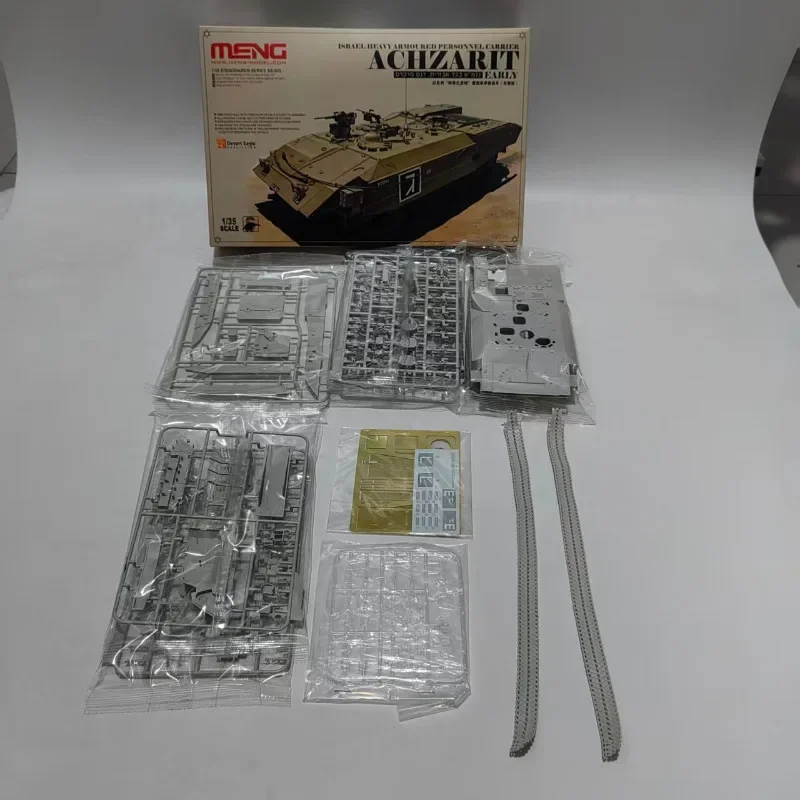 Фото SS-003 Meng Model 1/35 Израильский тяжелый бронетранспортёр Achzarit Superwar, сборный модельный комплект №1