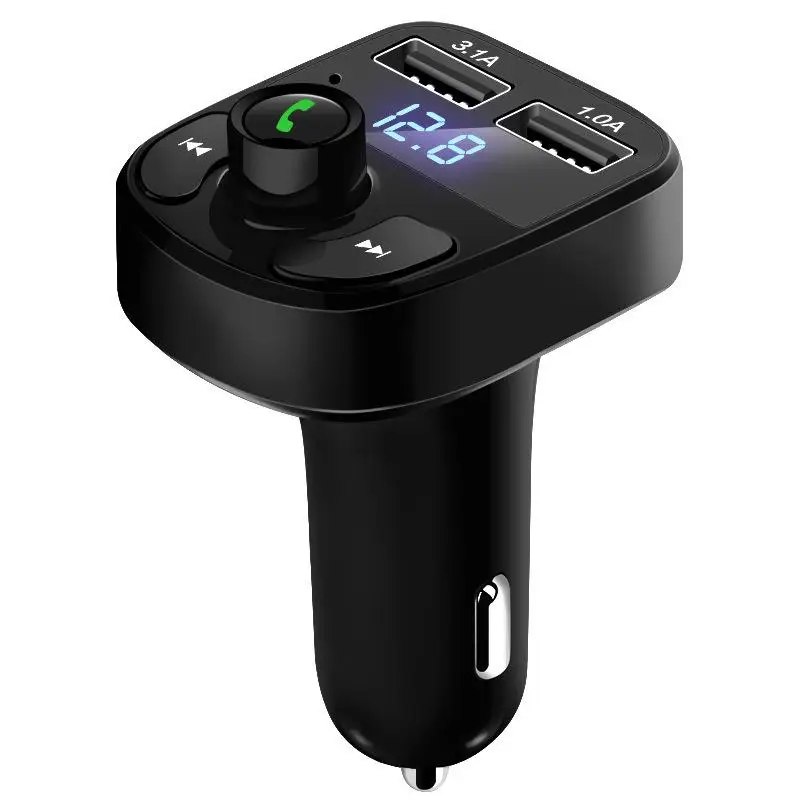 PIXLINK 2 порта USB зарядка FM передатчик для автомобиля Bluetooth беспроводное устройство |