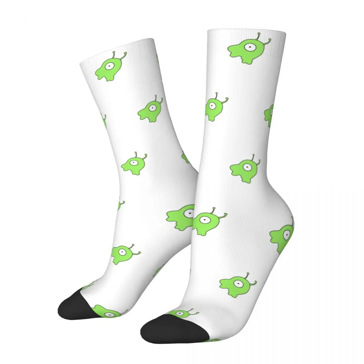 

Funny Crazy Sock for Men Brain Slug Hip Hop Harajuku Alien Mysterious Happy Pattern Printed Boys Crew Sock Novelty Gift