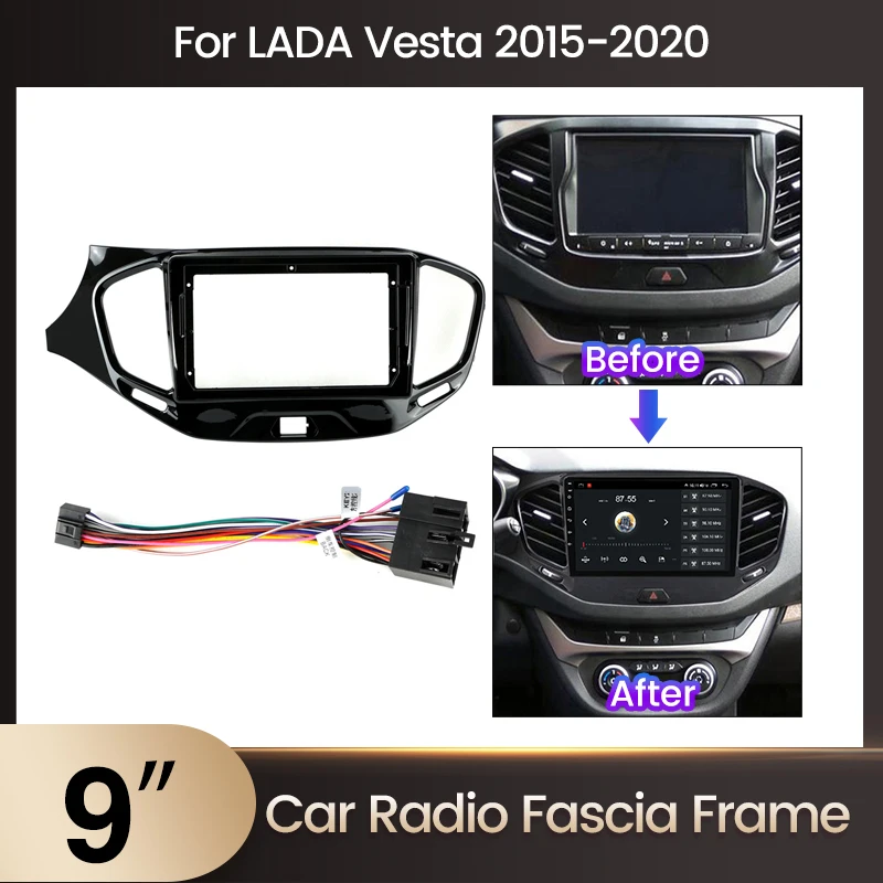 Автомагнитола 2Din рамка аудио адаптер комплекты отделки приборной панели Facia