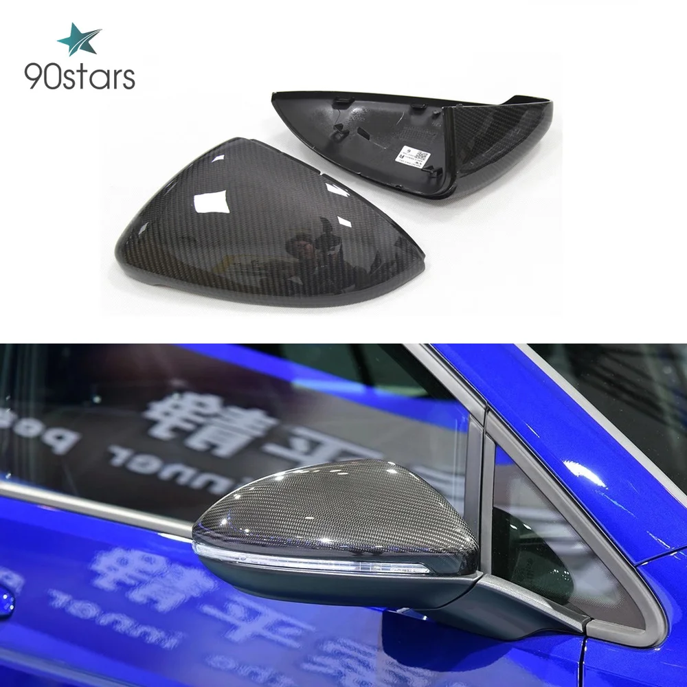 

Replacement Type Golf 7 Carbon Fiber Car Side RearView Mirror Covers Trim for Volkswagen VW Golf 7 VII MK7 GTI R 2014 - 2019