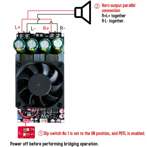 Чистая плата цифрового усилителя ZK-3002  TPA3255 600Вт
