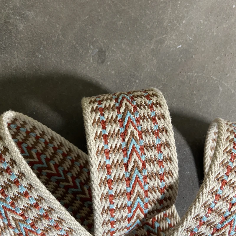 Custom Bag Strap The Latest Fashion Evelyn Bag Wide Canvas Strap Webbing Original Leather Bag Strap